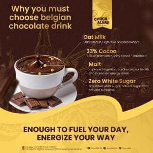 Belgian Chocolate Drink by CHOCO ALBAB