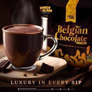 Belgian Chocolate Drink by CHOCO ALBAB