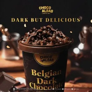 Belgian Dark Chocolate by CHOCO ALBAB