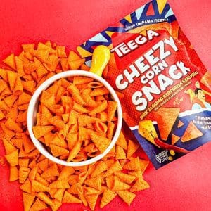 TEEGA Cheezy Corn Snack - 120g