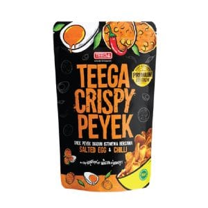 TEEGA Crispy Peyek SALTED EGG -80g