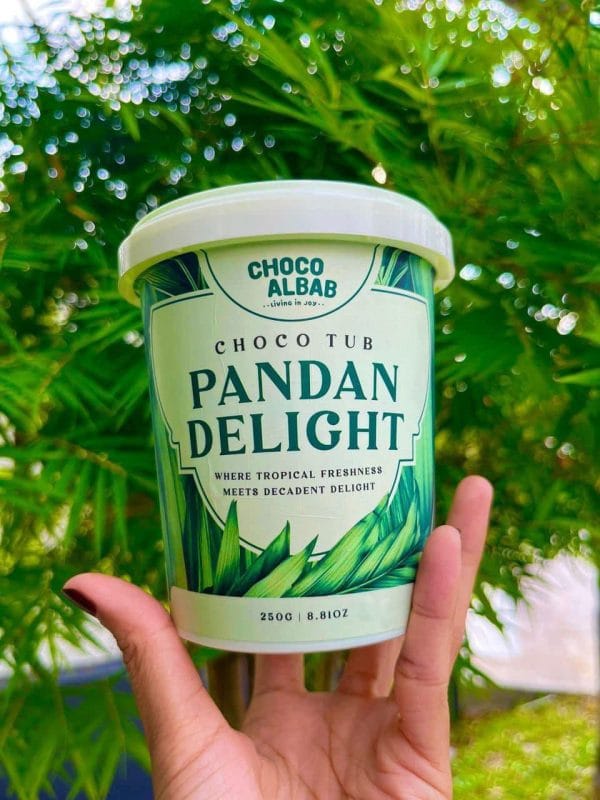 PANDAN CHOCO TUB ( LIMITED EDITION )