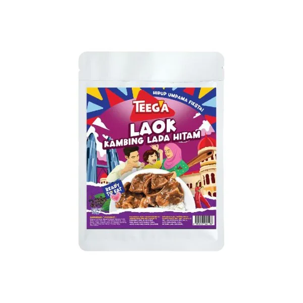 TEEGA LAOK Kambing Lada Hitam (150g)