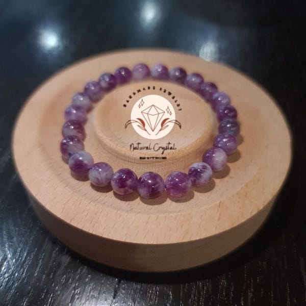 Lepidolite Crystal Bracelet