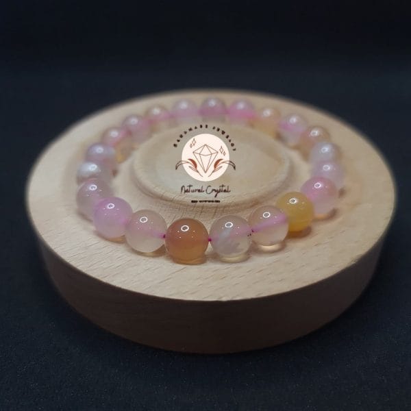 Sakura Agate Crystal Bracelet