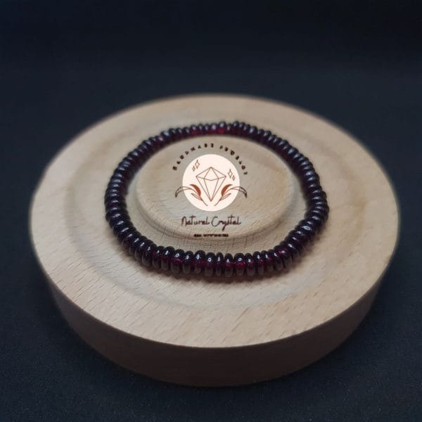 Garnet Crystal Bracelet