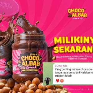 HAZEL SPREAD CHOCO ALBAB