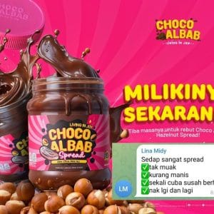 HAZEL SPREAD CHOCO ALBAB