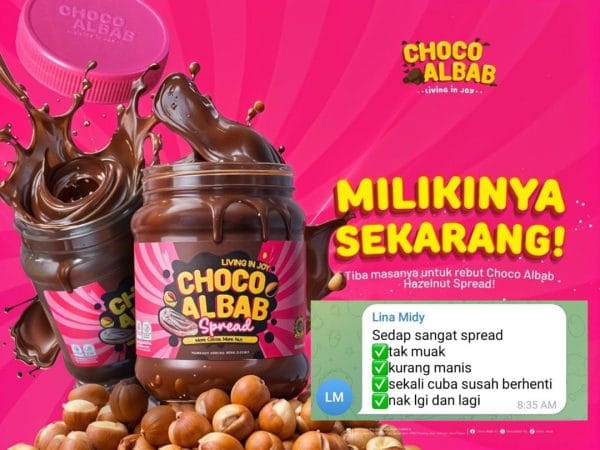 HAZEL SPREAD CHOCO ALBAB - Image 5