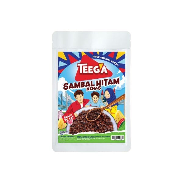 TEEGA Sambal Hitam Nenas - 75g