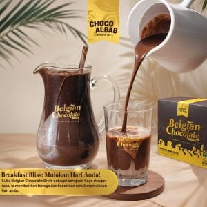 Belgian Chocolate Drink by CHOCO ALBAB