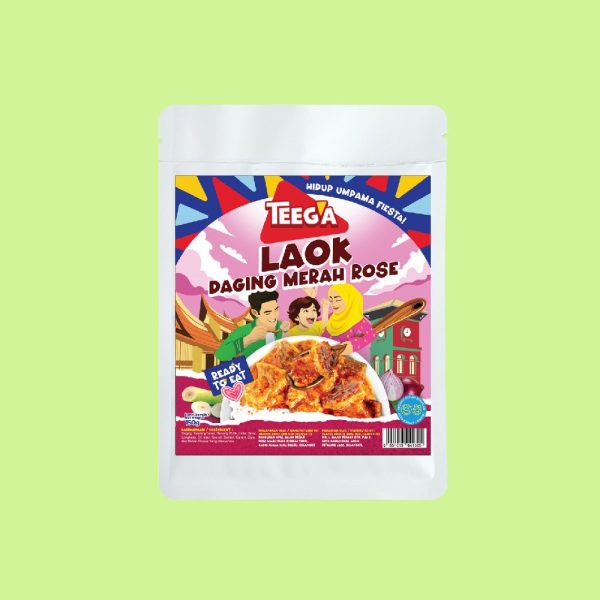 TEEGA Laok Daging Merah Rose 150g